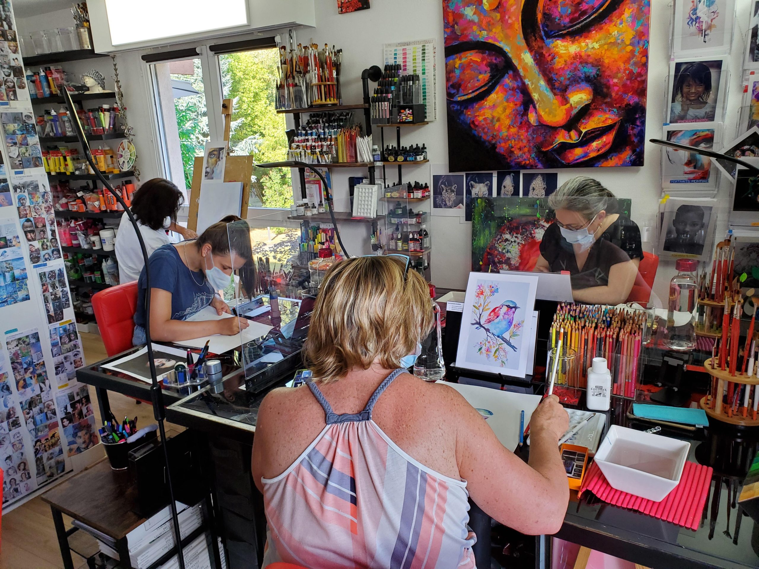 Contact - Atelier Carré d’Art’s, cours et stages de dessin et peinture